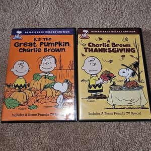 Charlie Brown DVD Set - Great Pumpkin & Thanksgiving